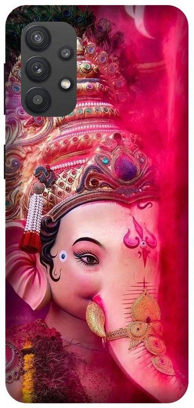 Yoprint Back Cover for Samsung Galaxy M32 Lord Ganesh Printed cover  (Multicolor, Hard Case, Pack of: 1)