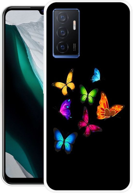 PAEDICON Back Cover for VIVO V23e 5G  (Multicolor, Grip Case, Silicon, Pack of: 1)