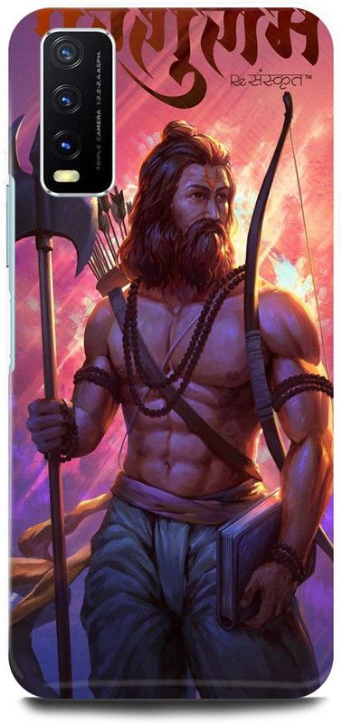 play fast Back Cover for Vivo Y20G, v2065 PARSHURAM, GOD, SHIV, SHIVJI  (Brown, Hard Case)