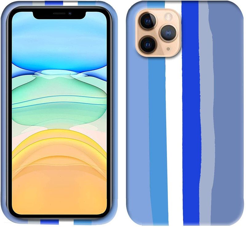 WORFOX Back Cover for Apple iPhone 12 Pro Max  (Multicolor, Silicon, Pack of: 1)