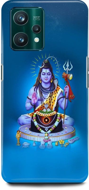 play fast Back Cover for Realme 9 Pro Plus 5G SHIV, JI, MAHADEV, BHOLENATH  (Blue, Hard Case, Pack of: 1)
