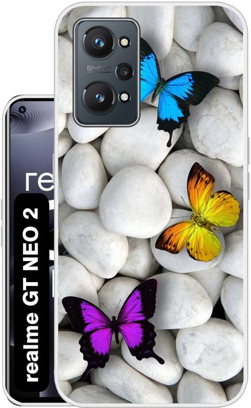 Case Club Back Cover for realme GT NEO 2  (Multicolor, Grip Case, Silicon, Pack of: 1)