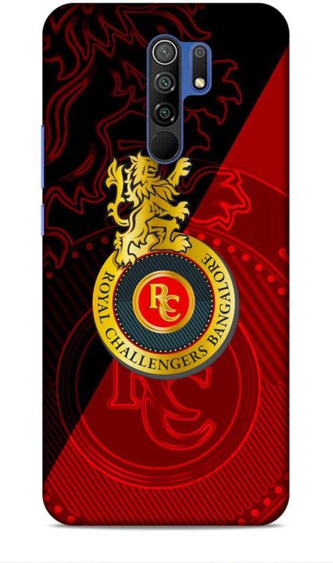 CRAFTARA Back Cover for Xiaomi Redmi 9 Prime, Xiaomi Poco M2  (Red, Black, Hard Case)
