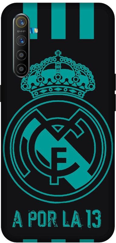 SSMORYA Back Cover for Realme XT Real Madrid Printed Back cover  (Multicolor, Waterproof, Pack of: 1)