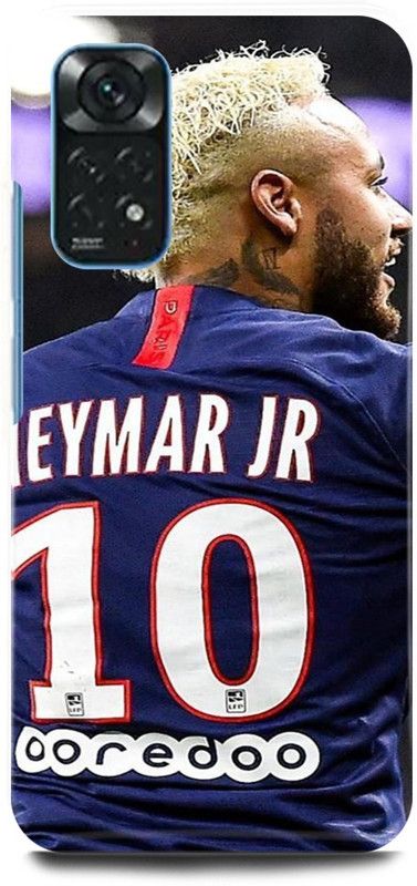 play fast Back Cover for Redmi Note 11 NEYMAR, JR, BARCELONA,FOOTBALL,JUNIOR,PSG,FRANCE  (Multicolor, Hard Case, Pack of: 1)