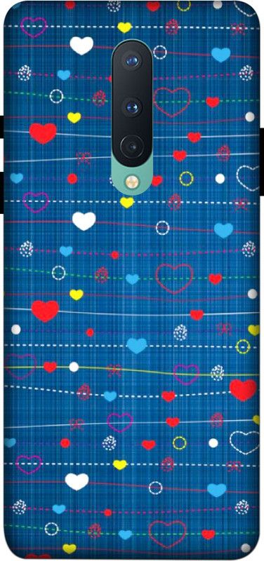 kolli Back Cover for Oneplus 8  (Multicolor, Hard Case, Pack of: 1)