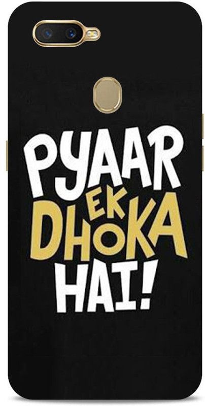 METOO Back Cover for Oppo CPH1909, Text,Shayari, Funny Quote Design Back Cover Print : 55  (Multicolor, Dual Protection, Silicon, Pack of: 1)