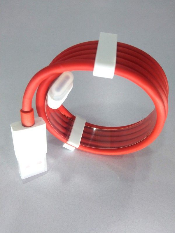 NUKAICHAU USB Type C Cable 6.5 A 1.00147999999998 m Copper Braiding OPPO/REALME/ONEPLUS, VOOC/DASH/WARP/DART/SUPERVOOC  (Compatible with C type usb cable for mobile, Red, One Cable)