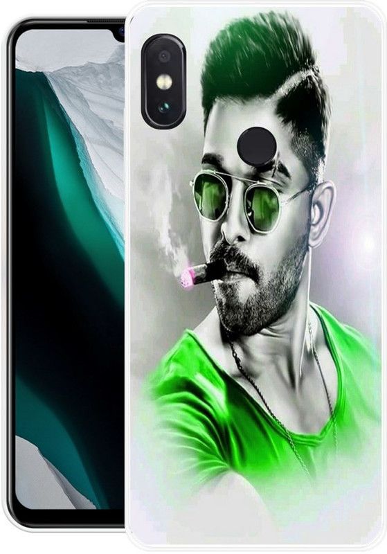 RJ14 (Online) Back Cover for Mi Redmi Note 5 Pro  (Grey, Green, Silicon)