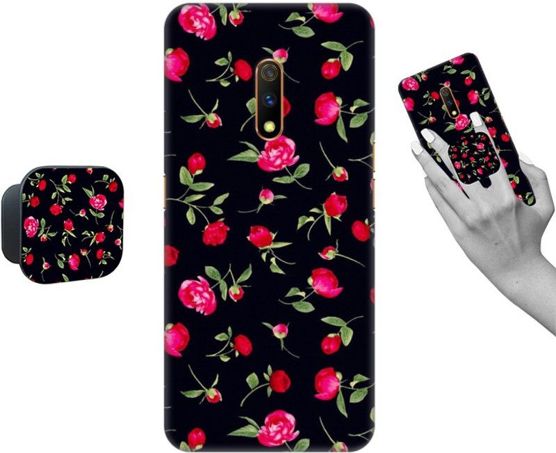 COBIERTAS Back Cover for Realme X  (Multicolor, Cases with Holder, Pack of: 1)