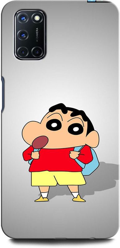 INTELLIZE Back Cover for OPPO A52 SHINCHAN, CARTOON. FUNNY, CUTE, SHINCHAN  (Multicolor, Hard Case, Pack of: 1)