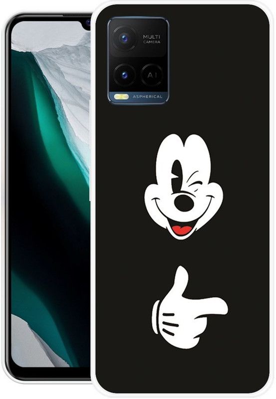 Vaultart Back Cover for Vivo Y21A  (Multicolor, Dual Protection, Silicon, Pack of: 1)