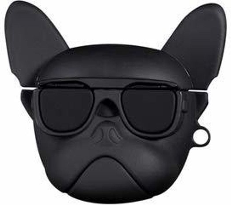 TRUCCO TRENDS Silicone Pull String Headphone Case  (BLACK)