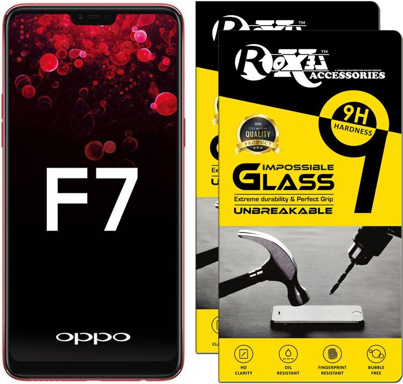 Roxel Impossible Screen Guard for OPPO F11 Pro (Aurora Green, 64 GB) (6 GB RAM)  (Pack of 2)