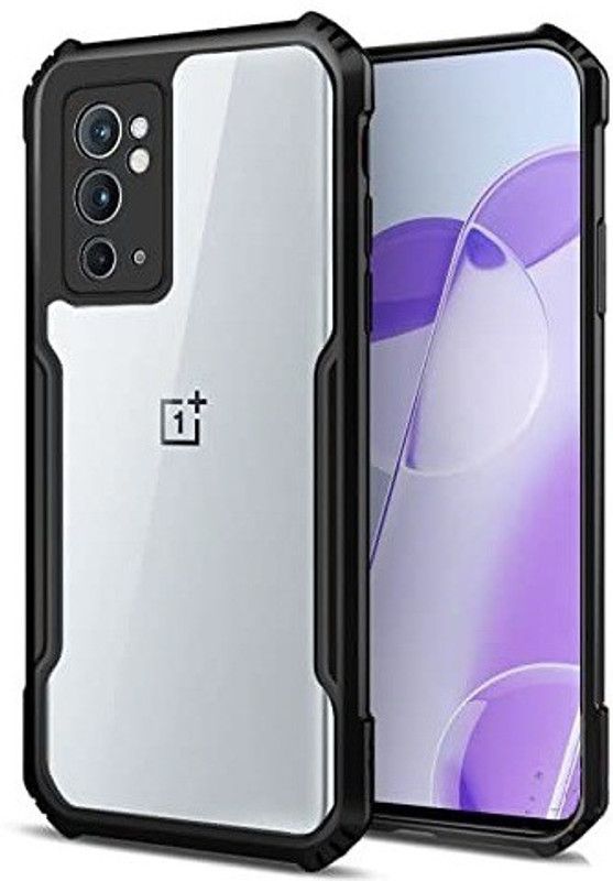 S-Hardline Back Cover for OnePlus 9RT 5G, Bumper Transparent Drop Protection  (Transparent)