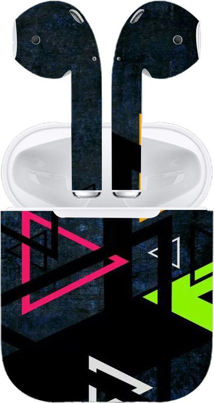 AsSkin Apple AirPod 1 Mobile Skin  (Ultra Color Tringels With High Matte Finish.)
