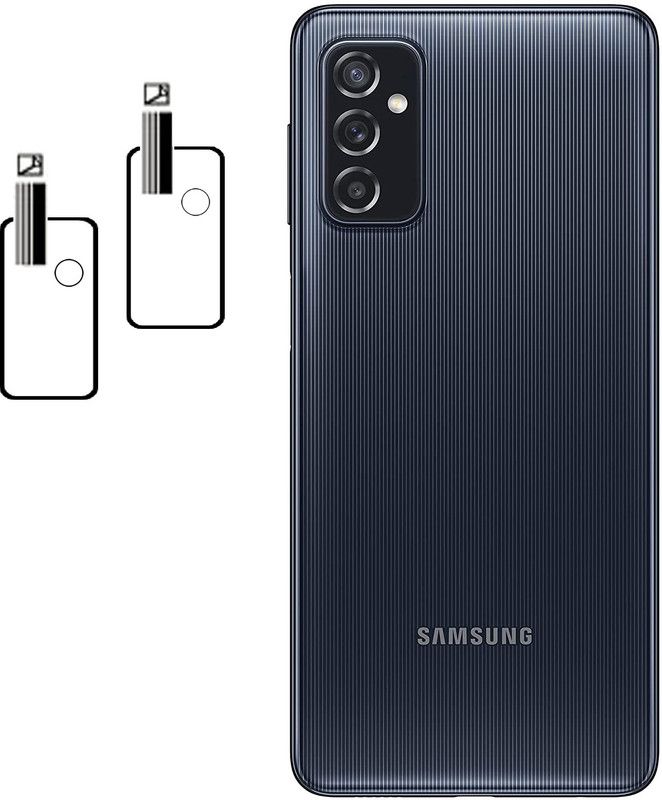 TXGO Back Camera Lens Glass Protector for SAMSUNG galaxy M52 5G  (Pack of: 2)
