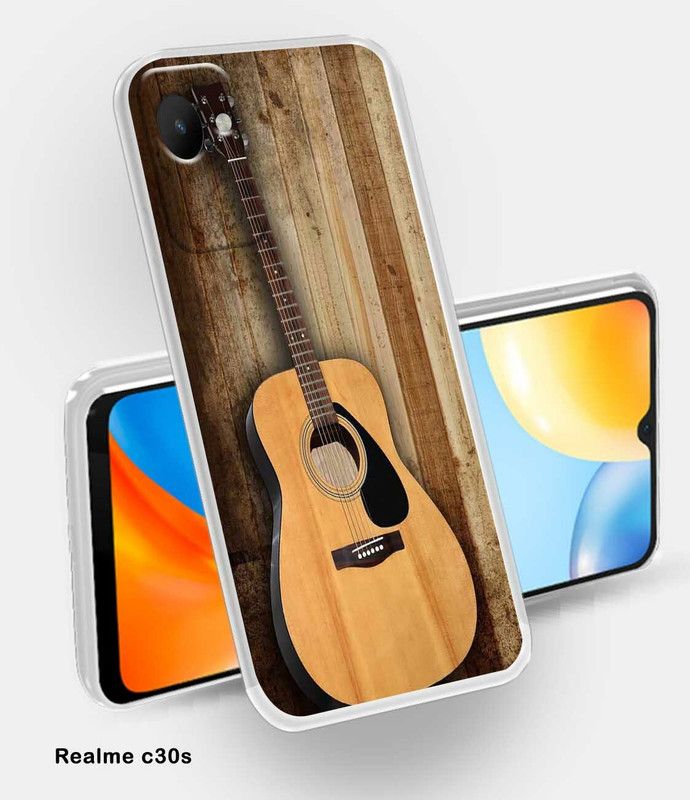 Artage Back Cover for realme C30s  (Brown, Silicon, Pack of: 1)