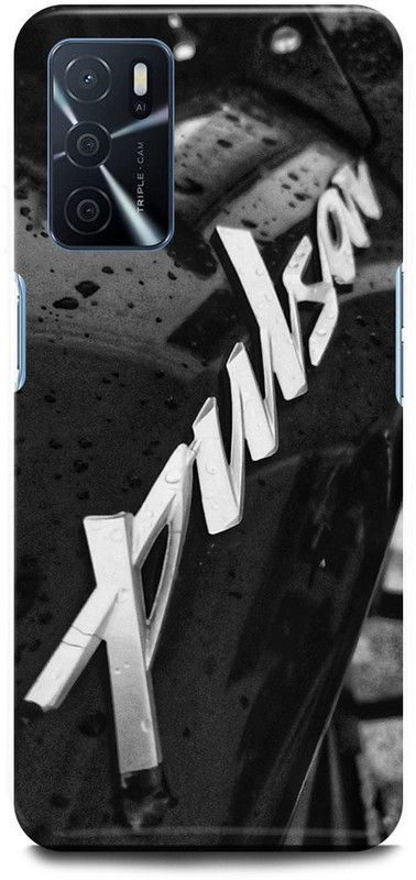 FUGGA Back Cover for OPPO A16, BAJAB, PULSER, SPORTS, BIKE, RACING, BIKE, LOVER  (Black, Hard Case, Pack of: 1)