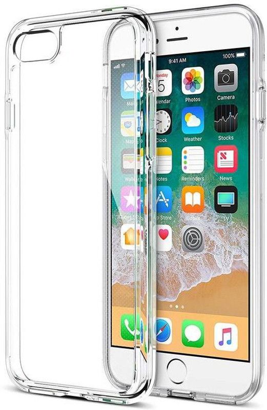 Vaku Luxos Back Cover for Apple iPhone 8 Plus Bayer Series Anti Yellow Transparent Case  (Transparent, Shock Proof, Pack of: 1)
