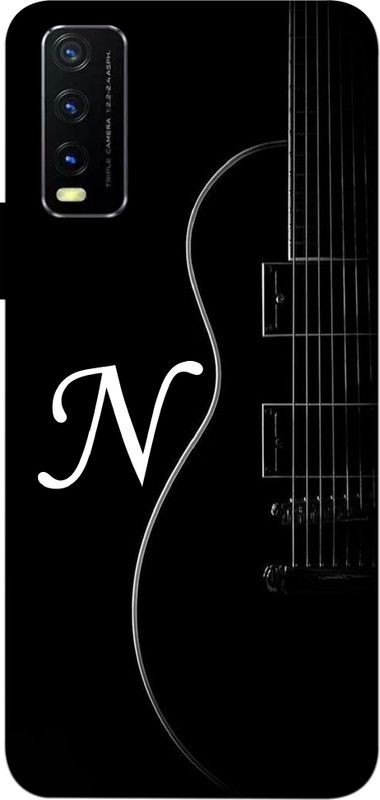 A1 Prints Back Cover for Vivo Y20i  (Black, Hard Case, Pack of: 1)
