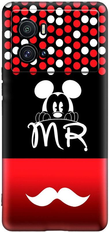 7PRINTZONE Back Cover for IQOO 9 PRO  (Multicolor, Flexible, Silicon)