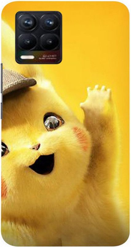 LAKHDATAAR Back Cover for realme 8 Pro  (Yellow, Waterproof, Silicon, Pack of: 1)