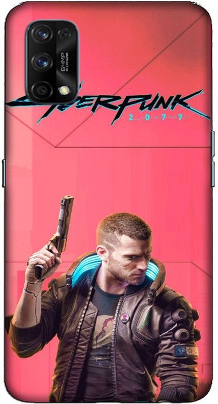 CROKIAN Back Cover for Realme 7 Pro Cyberpunk man Back Cover  (Multicolor, Hard Case)