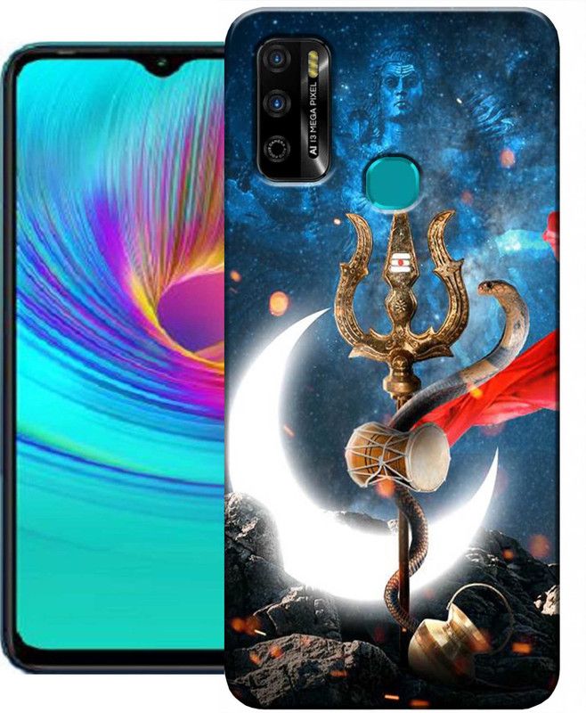Amstyle Back Cover for Infinix Smart 4 Plus  (Multicolor, Dual Protection, Silicon)