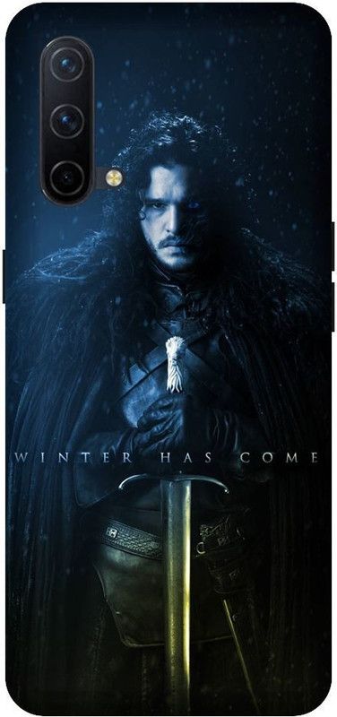 URCHIN Back Cover for Nord CE 5G Game of throns, Jon Snow, Kit Harington, GOT, Night King  (Multicolor, Shock Proof, Pack of: 1)