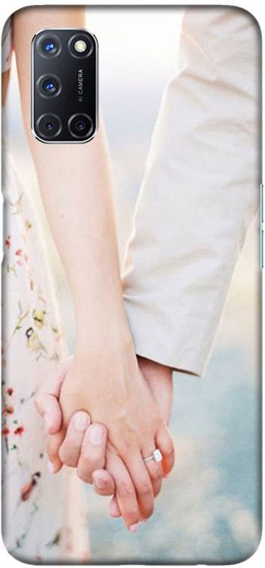 PNBEE Back Cover for Oppo A72, CPH2067 - Made For Each Other Print  (Multicolor, Hard Case, Pack of: 1)