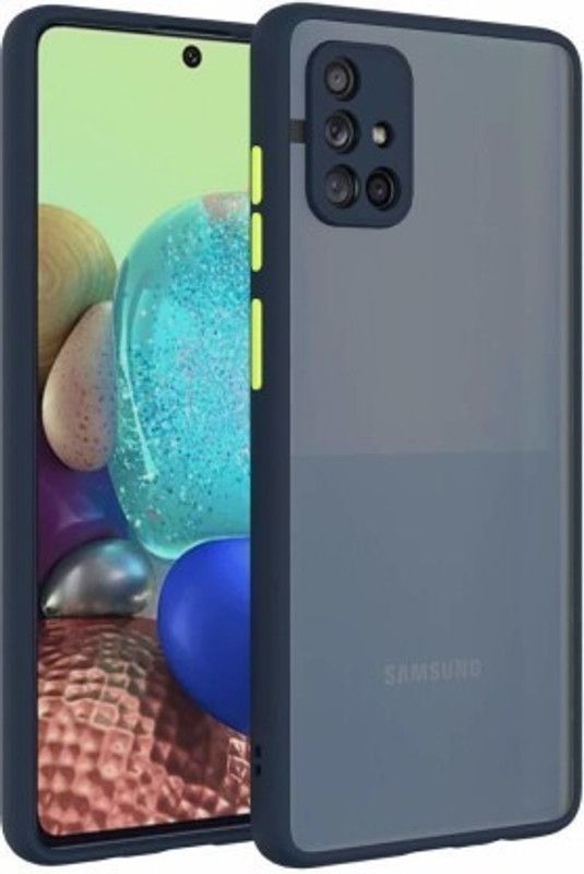 Cermarise Back Cover for Samsung Galaxy M31s  (Blue, Camera Bump Protector, Pack of: 1)