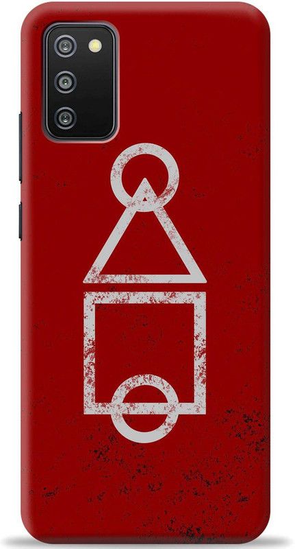 Dreamer Back Cover for Samsung Galaxy A03s  (Red, White, Shock Proof, Pack of: 1)