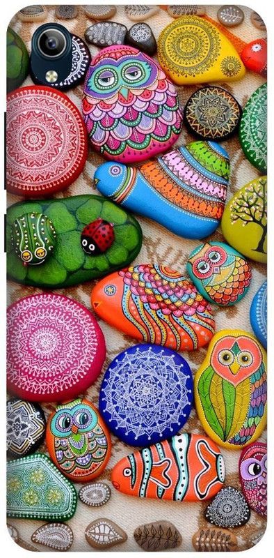 UMPRINT Back Cover for Vivo Y91i  (Multicolor, Hard Case, Pack of: 1)