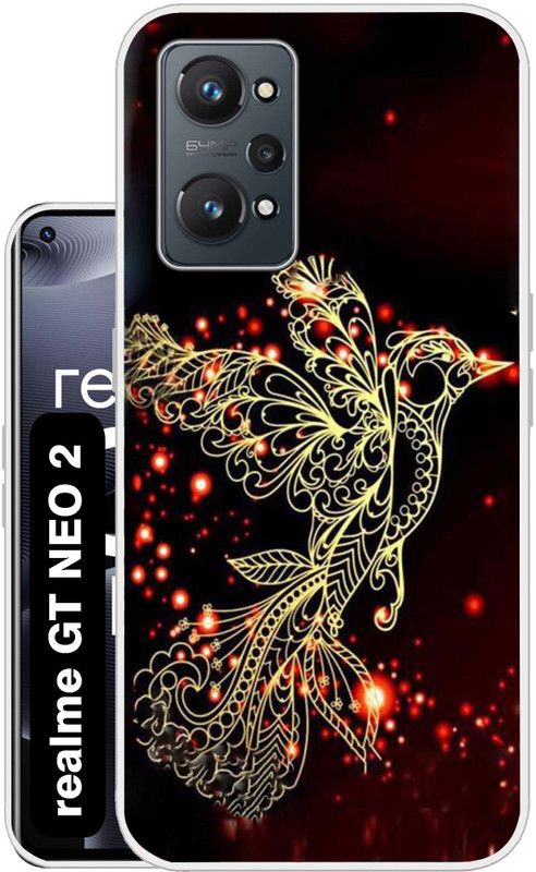 Case Club Back Cover for realme GT NEO 2  (Black, Grip Case, Silicon, Pack of: 1)