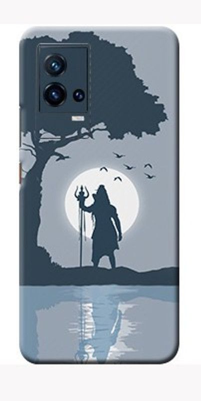 BUGGU Lord Shiva IQoo 9 5g Back Skin Guard, IQoo 9 5g Mobile Skin  (Ultra Super Lord Shiva Skin Matte Finish, Skin (Back+Side+Camera))