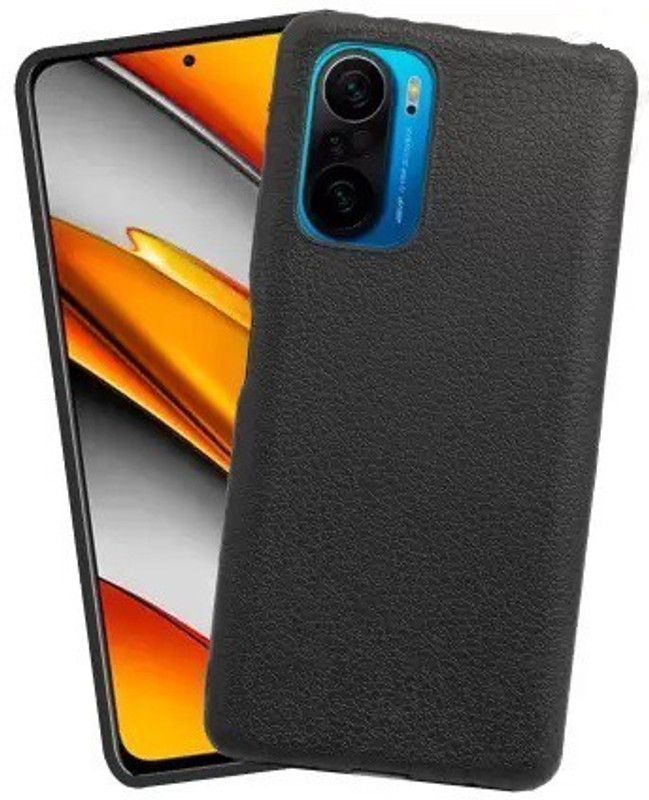 Passion Creatorz Back Cover for MI Poco F3  (Black, Camera Bump Protector)
