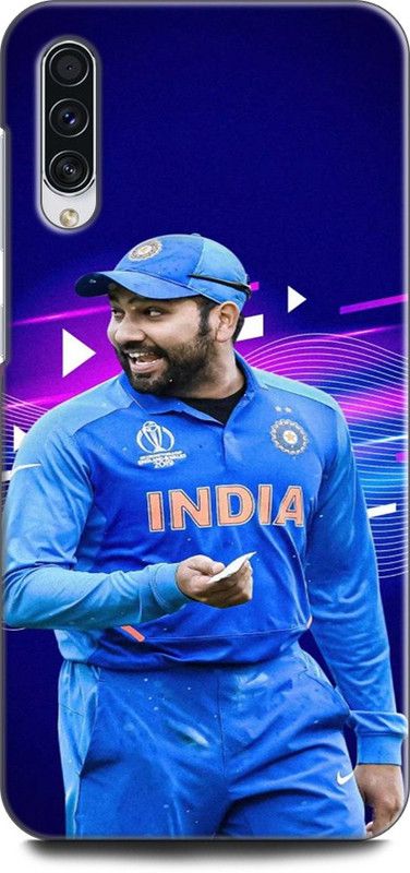 Afterglow Back Cover for SAMSUNG Galaxy A50 ROHIT SHARMA, BCCI,CRICKETER, INDIAN KHILADI, IPL, MI, T20  (Multicolor, Shock Proof, Pack of: 1)