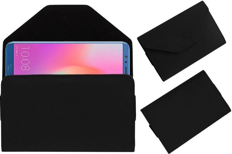 ACM Pouch for Honor V10  (Black, Cases with Holder, Pack of: 1)