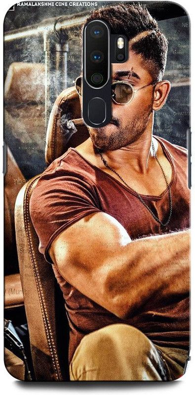 GRAFIQE Back Cover for OPPO A5 2020 ALLUARJUN, STYLISHSTAR, DJ, SURYATHESOLDIER, ALLU  (Multicolor, Shock Proof, Pack of: 1)