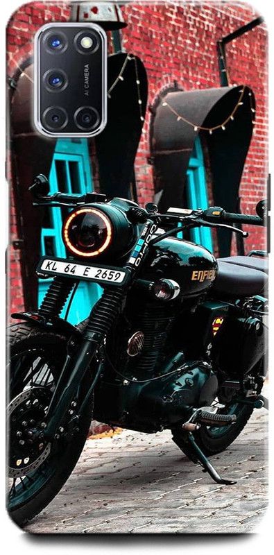 Afterglow Back Cover for Oppo A52 ROYAL ENFIELD, BULLET, BICK, DUGDUG  (Multicolor, Shock Proof, Pack of: 1)