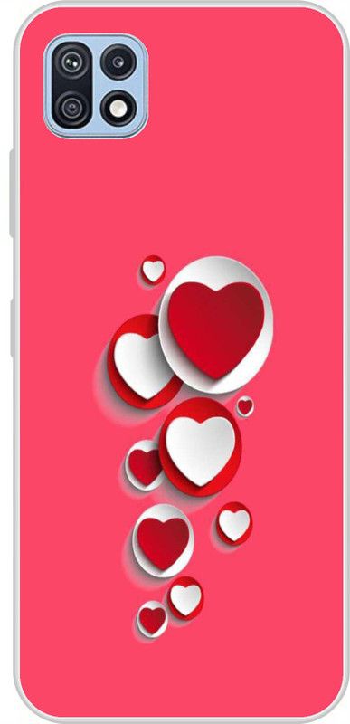 LoveCase Back Cover for Samsung Galaxy F42 5G, Samsung Galaxy A22 5G  (Multicolor, Dual Protection, Silicon, Pack of: 1)