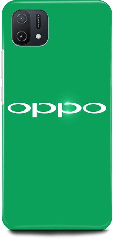 FIKORA Back Cover for OPPO A16k, CPH2349, OPPO, SIGN, LOGO, EMBLEM  (Green, Hard Case, Pack of: 1)
