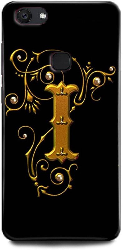 INTELLIZE Back Cover for Vivo V7/1718 I letter,Printed  (Multicolor, Shock Proof, Pack of: 1)