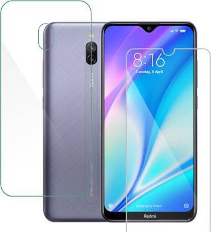 SWorld Front and Back Screen Guard for REDMI NOTE 8  (Pack of 2)