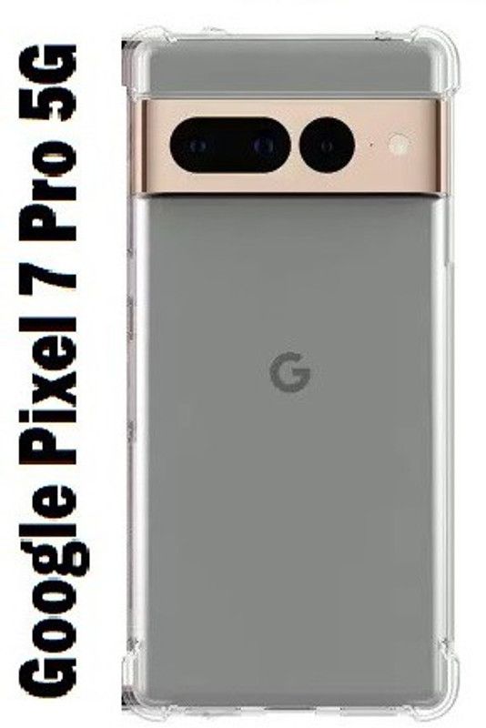 ASVALBUY Back Cover for Google Pixel 7 Pro, Pixel 7 Pro  (Transparent, Shock Proof, Silicon, Pack of: 1)