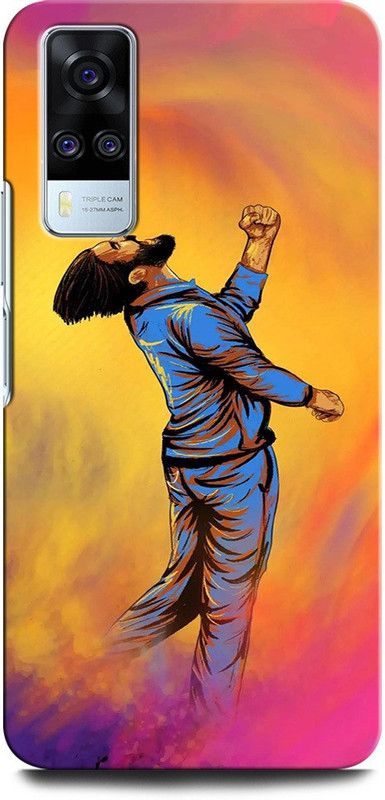 GRAFIQE Back Cover for Vivo Y51 V2030 JADEGA, CRICKET, INDIA, RAVINDRA JADEGA  (Multicolor, Shock Proof)