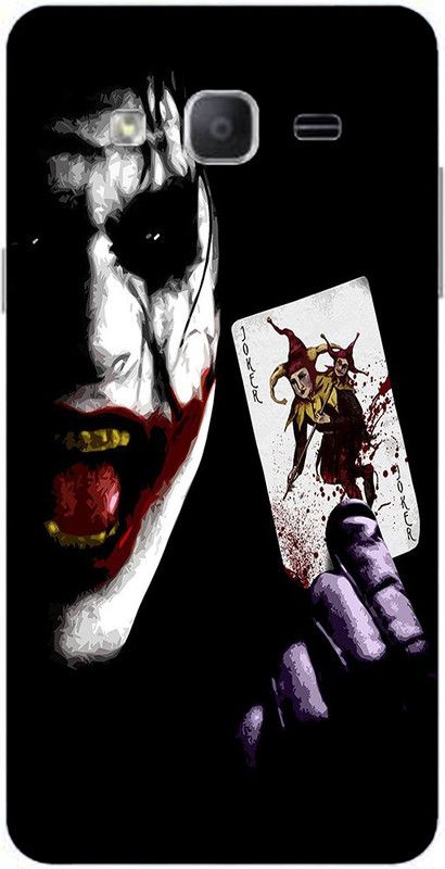 METOO Back Cover for Samsung Grand Prime/Grand Prime, Joker Design Back Cover Print : 177  (Multicolor, Dual Protection, Silicon, Pack of: 1)