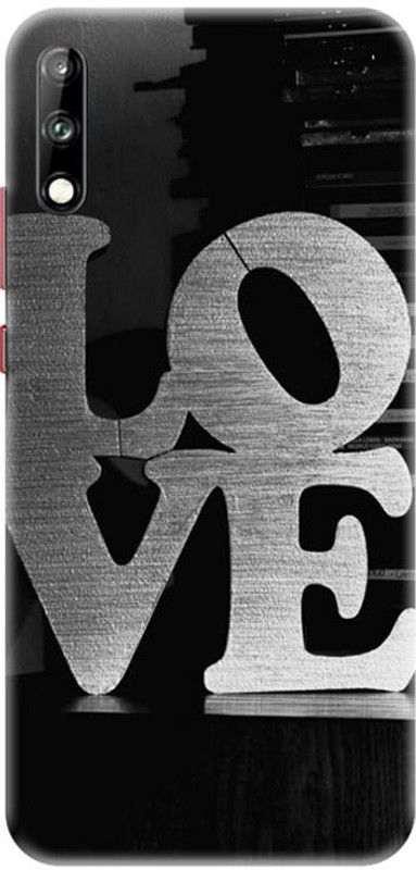 PNBEE Back Cover for Huawei Enjoy 10, ART-TL00, Huawei Enjoy 10s, AQM-AL00 - LOVE Print  (Multicolor, Hard Case, Pack of: 1)
