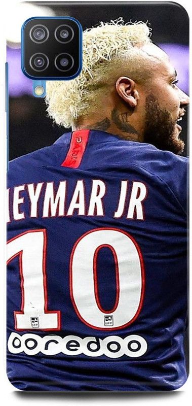 FRONK Back Cover for SAMSUNG Galaxy F12, NEYMAR, JR, BARCELONA,FOOTBALL,JUNIOR,PSG,FRANCE  (Multicolor, Hard Case, Pack of: 1)